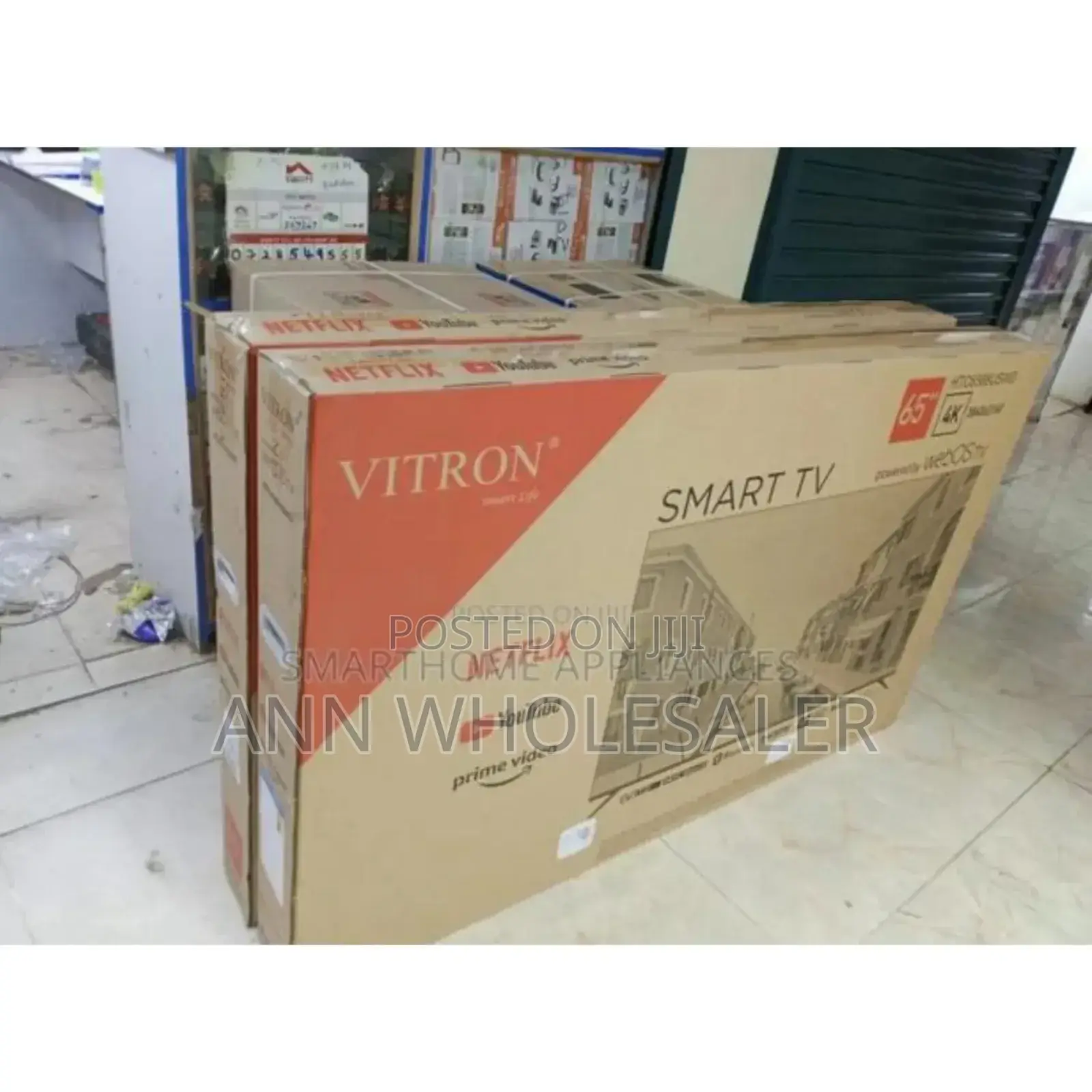 Vitron Size 65inch Tv. Smart Tv