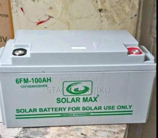 100ah Solarnax Solar Battery/ 100ah Solar Battery Available - main view