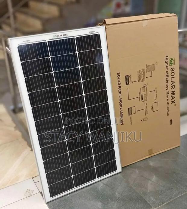 Solarmax Solar Panel 100w Monocrystline/ 100w Solar Panel - main view