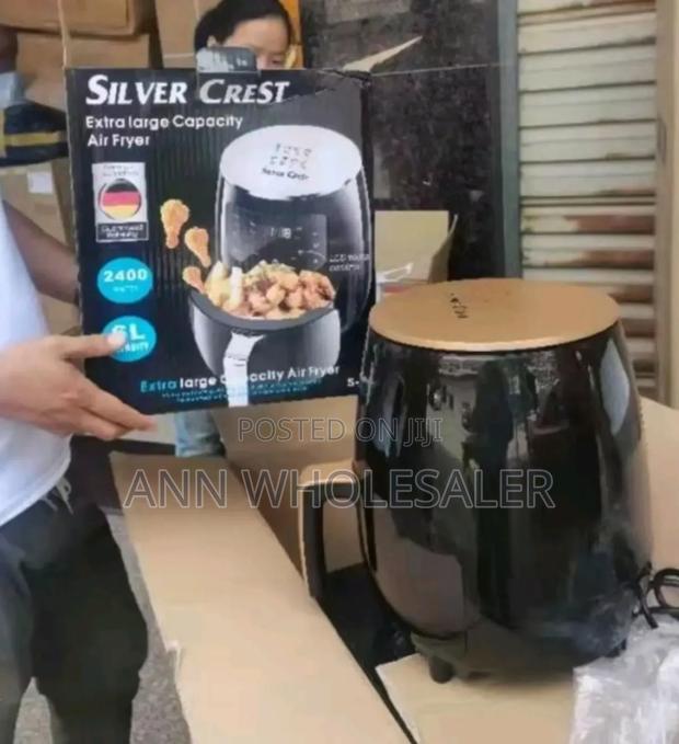 6 Litre Airfrier Silver