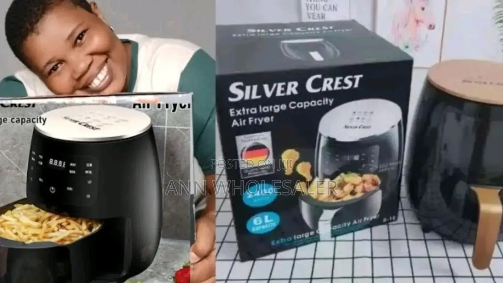 8litre Silver Crest Airfrier