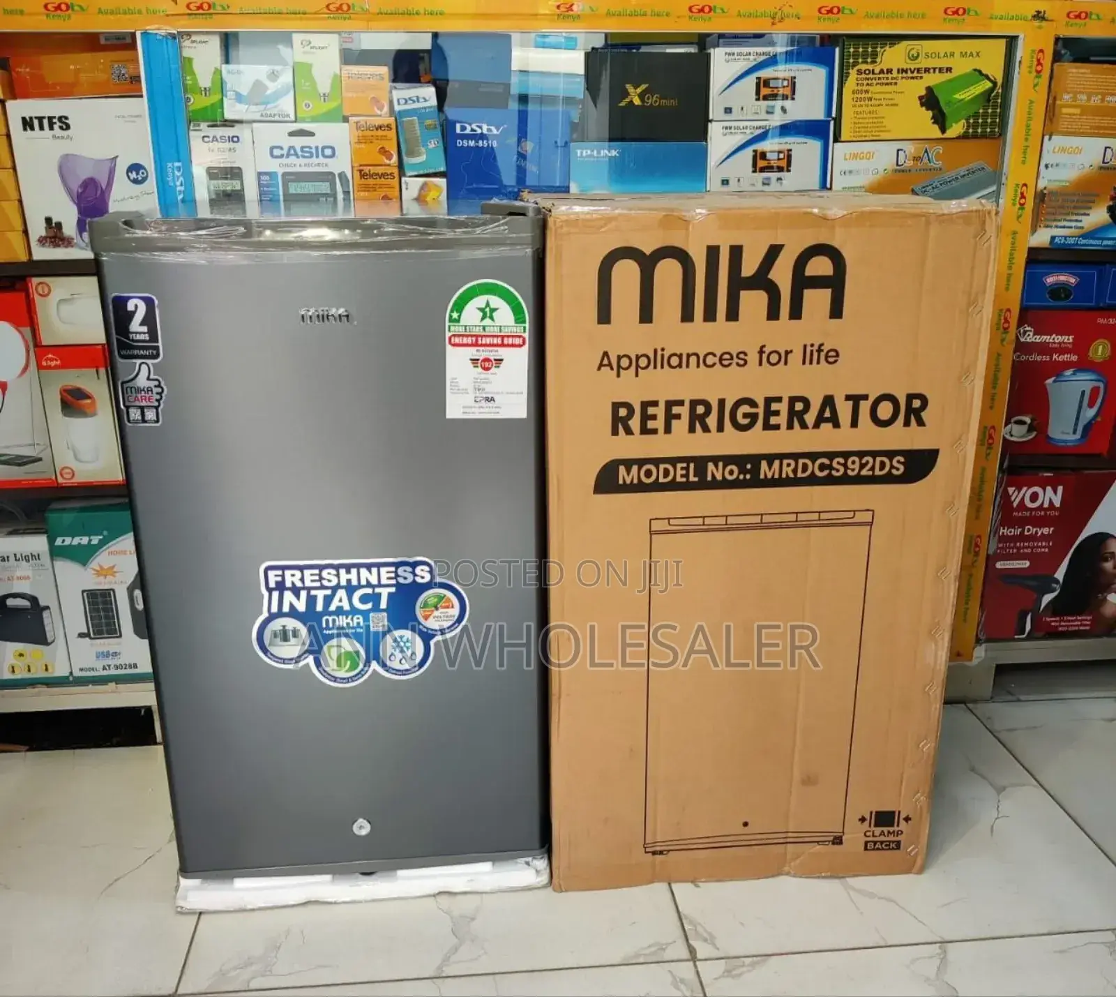 Mika 92 Litres Single Door Fridge '.