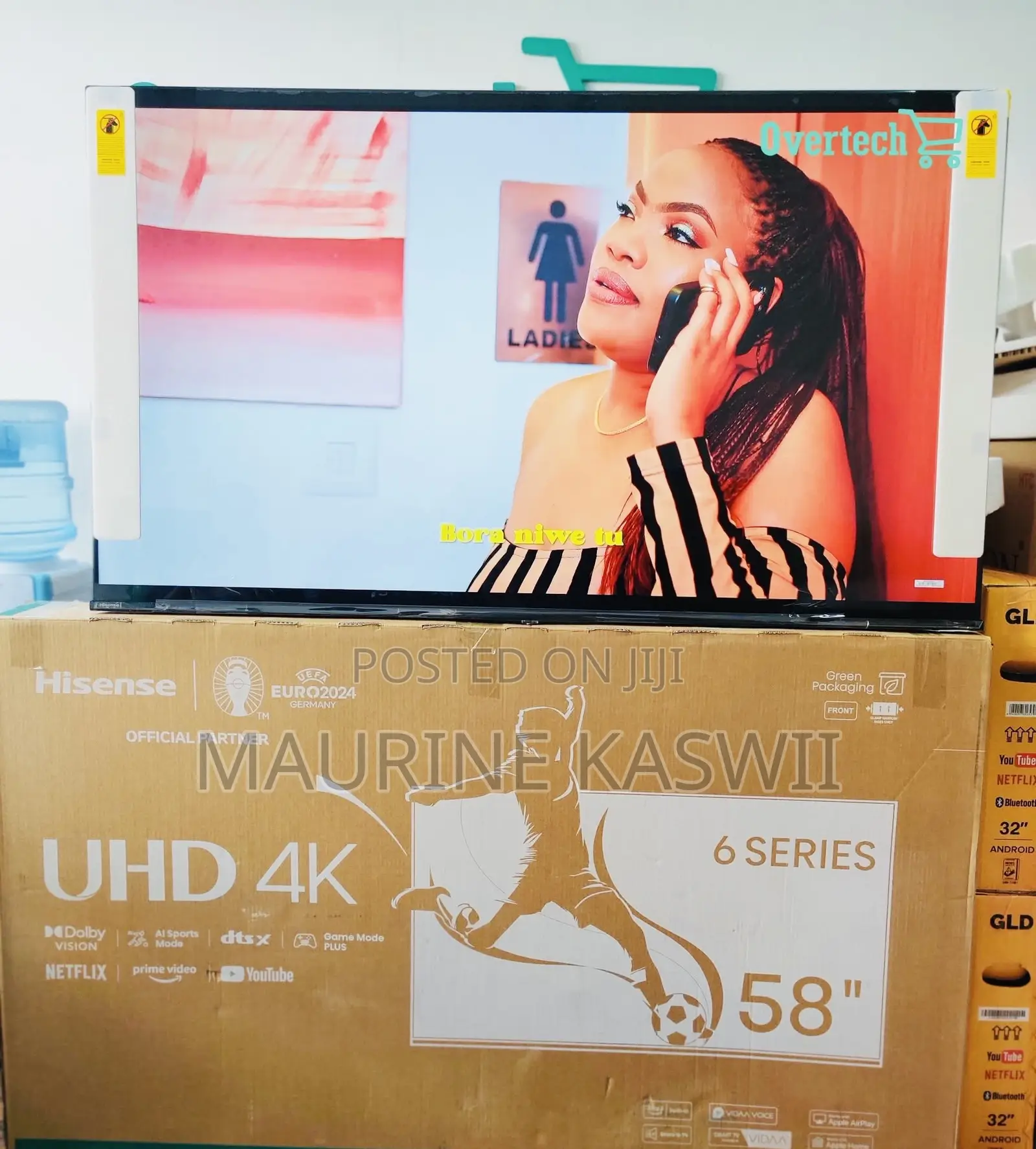 Hisense 58” Smart 58 A6 Frameless Uhd