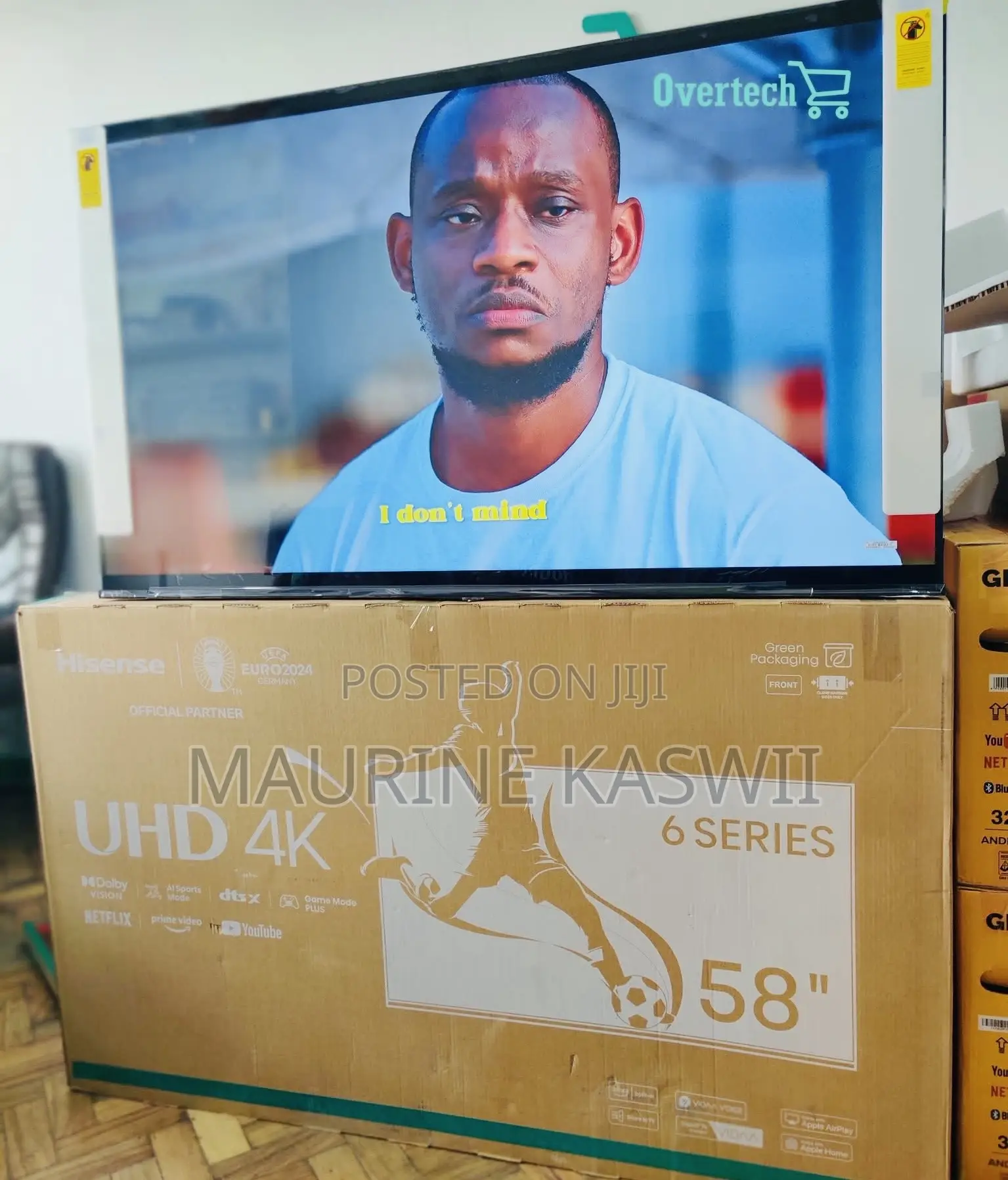 Hisense 58” Smart 58 A6 Frameless Uhd