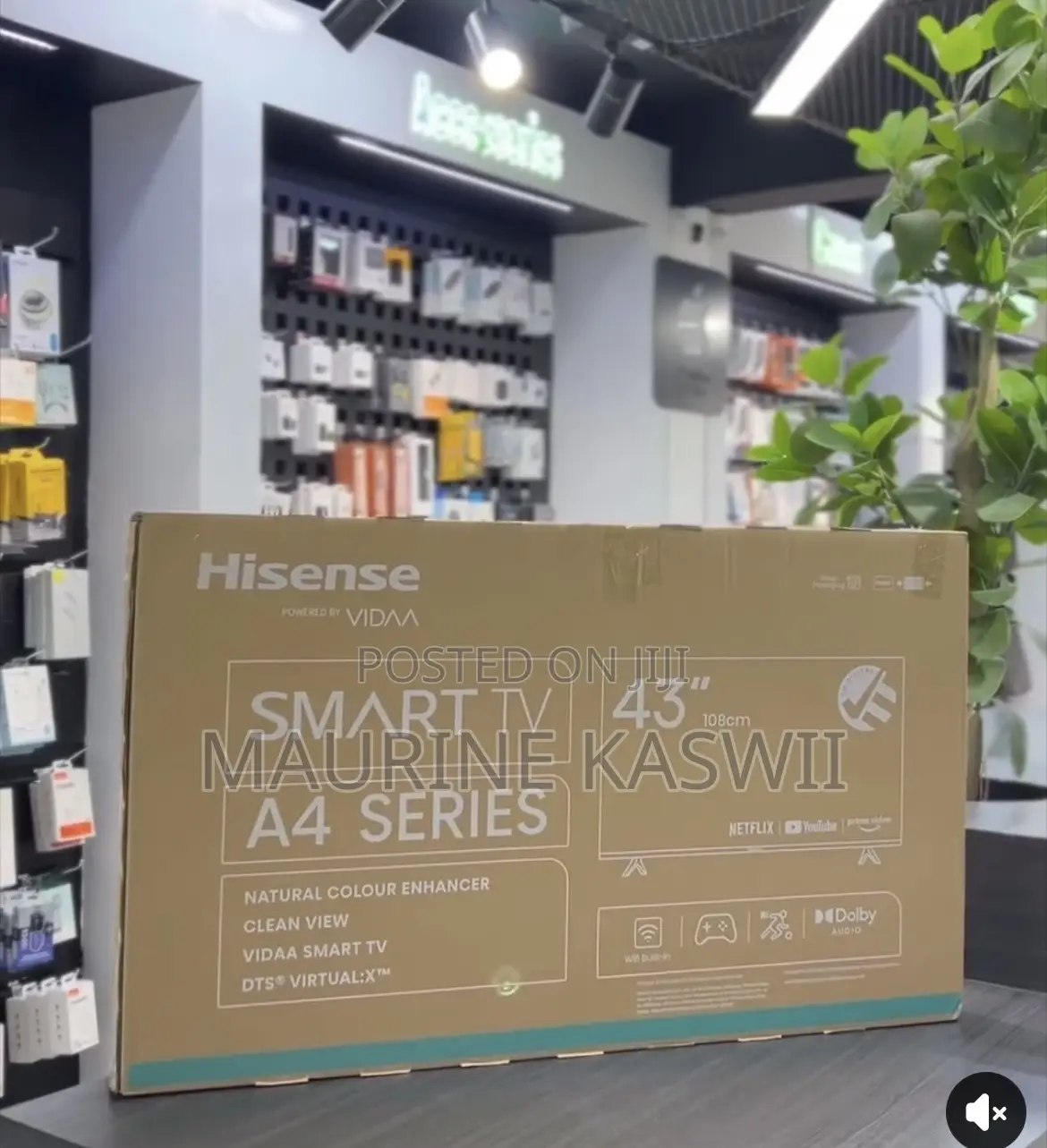Hisense 43 “ A4 Full Hd Smart Tv