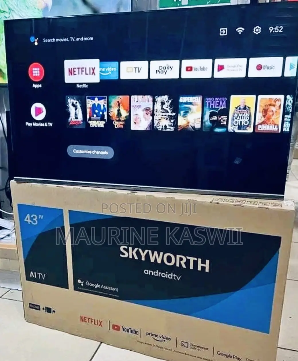 Skyworth 43 Inch Smart Full Hd Frameless