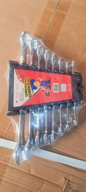 8 Pieces Combination Spanner Wrench