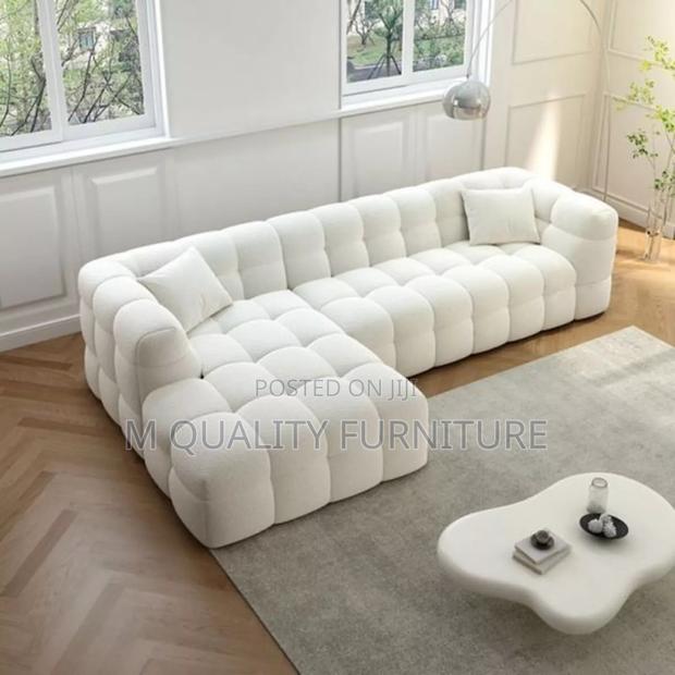 New White Corner Couch