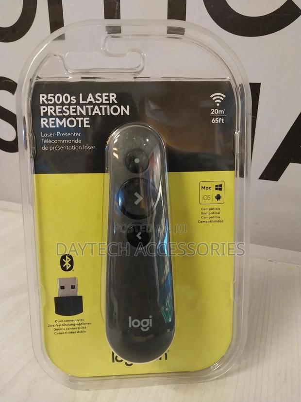 Logitech R500s Bluetooth Presentation Remote Graphite
