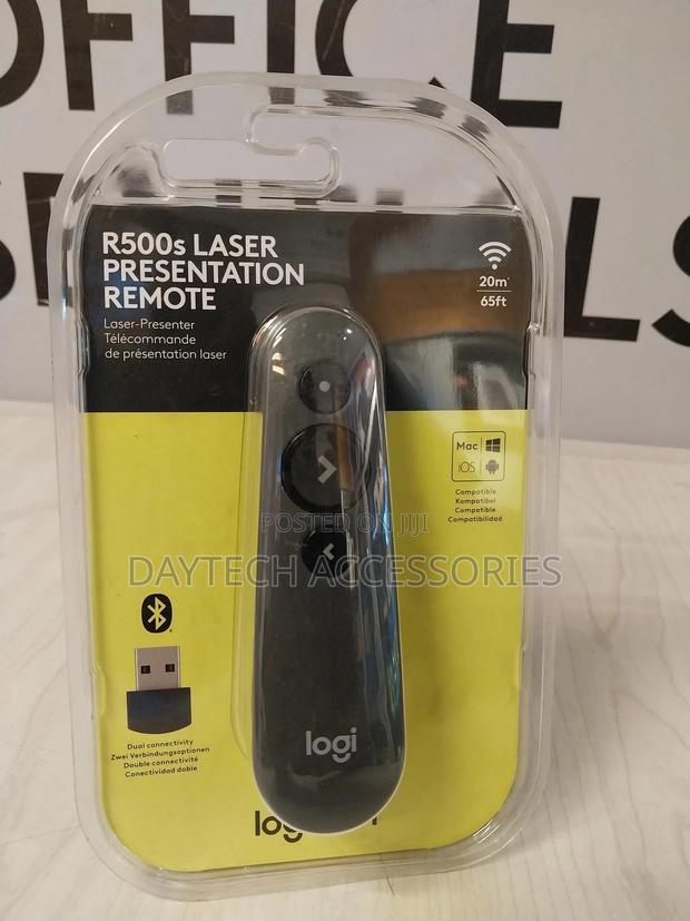 Logitech R500s Bluetooth Presentation Remote Graphite - thumbnail 2