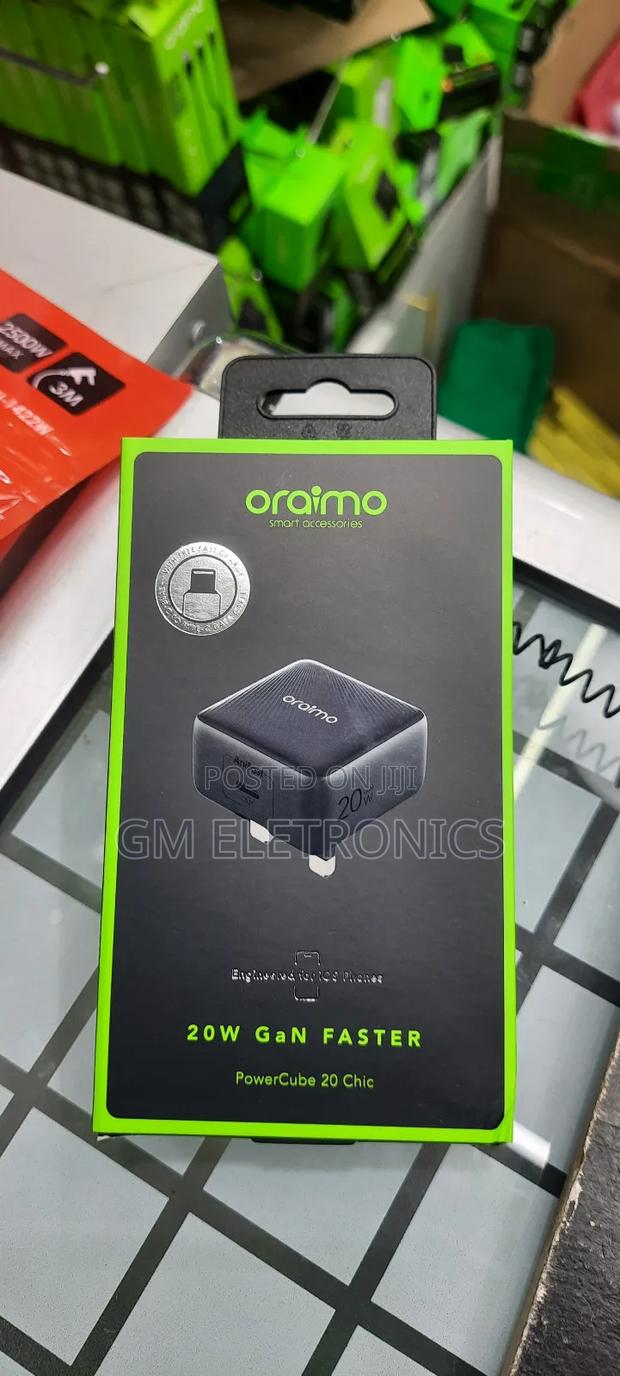 Oraimo Powercube 20 Chic 20W With Type-c To Lightning Cable. - main view