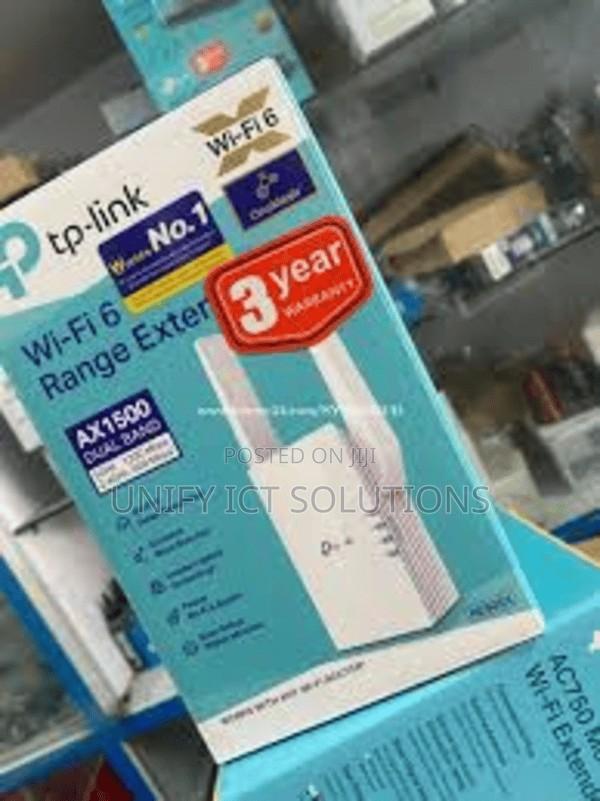 Tp-Link Tl-Re505x Ax1500 Wi-Fi 6 Range Extender - main view