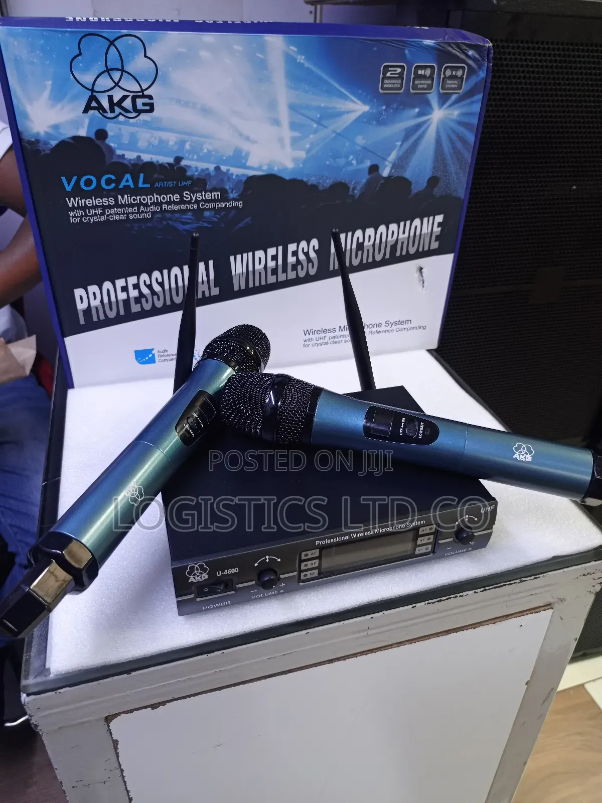 Original AKG U-4600-Professional Wireless Microphone System