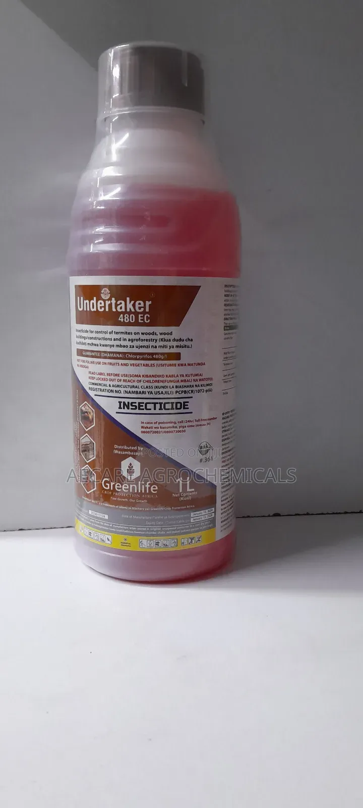 Undertaker 480 Ec Termicide 50ml, 100ml, 250ml, And 1LITRE