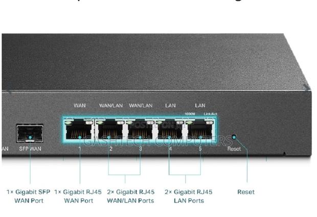 Tp-Link Omada ER7206 Multi-Wan VPN Multi-Wan VPN Router - thumbnail 3