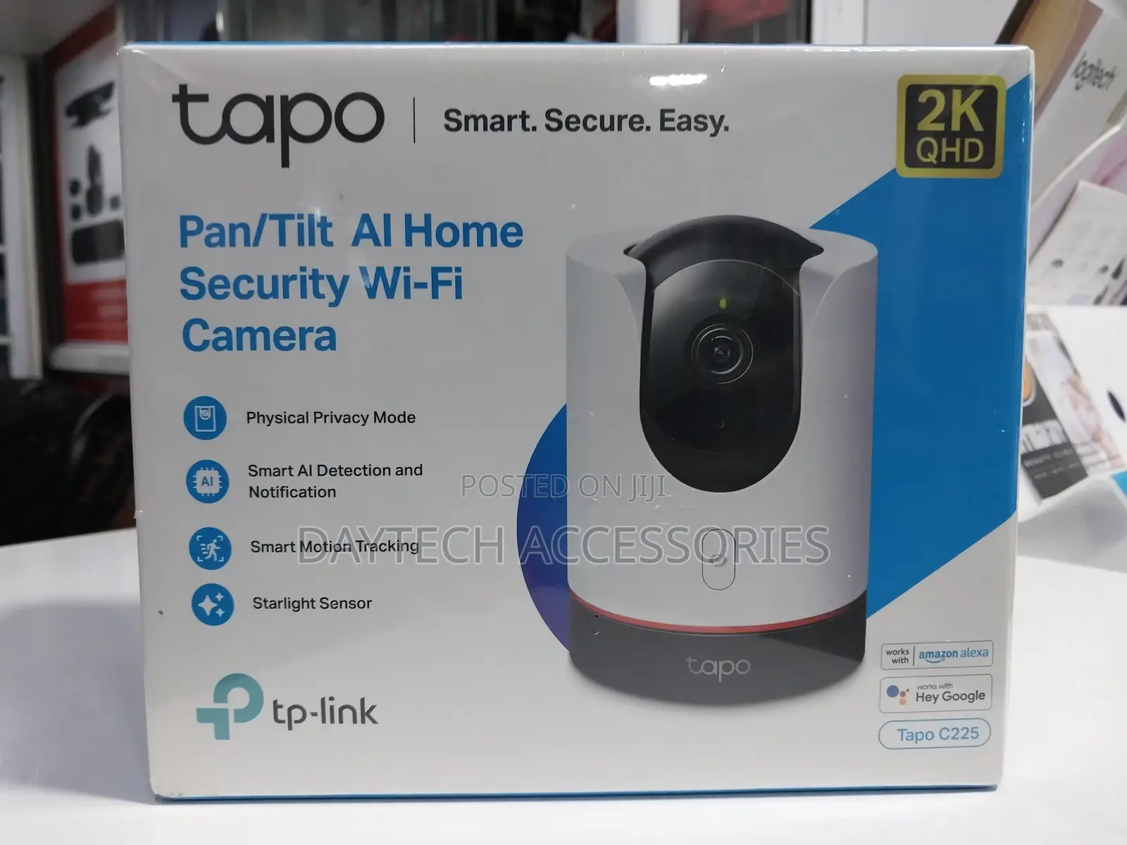 Tp-Link Tapo C225 Pan and Tilt Ai Home Security Wireless Cam