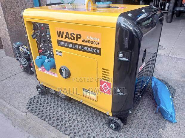 Wasp Silent Diesel Generator - main view