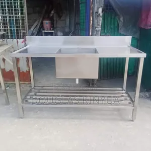Stainless Single Sink ( Single Bowl Washing Sink Solid):