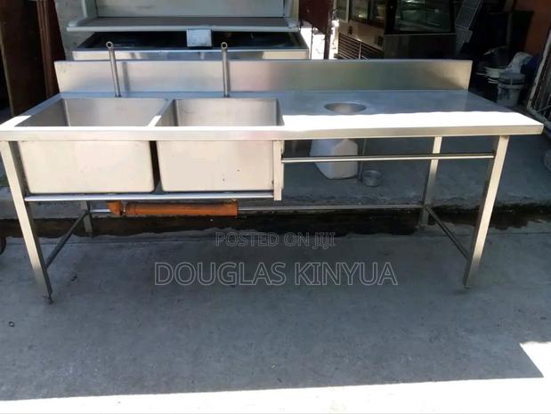 Stainless Steel Washing Sink ( Commercial Solid Sink))