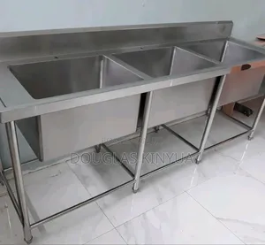 Stainless Steel Sink ( Triple Bowl Washing Sink Stainless).