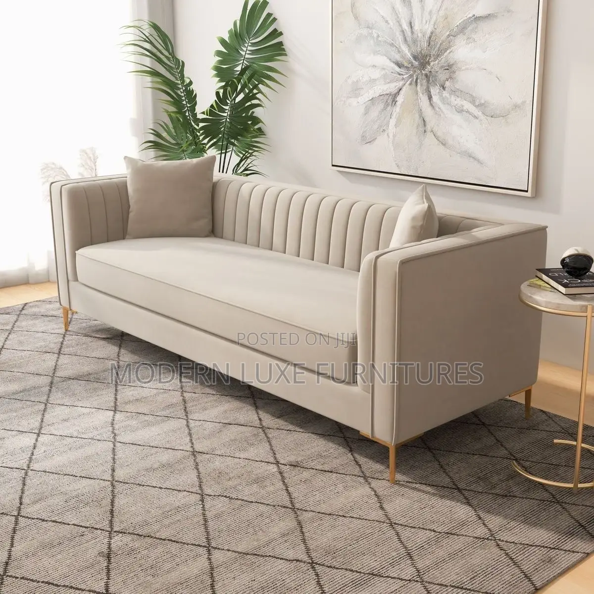 Elegant Lines 3 Seater Sofa
