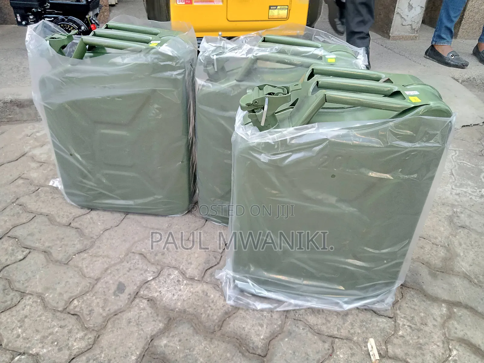 20 Litres Fuel/ Petrol Jerrycan With A Pouring Spout