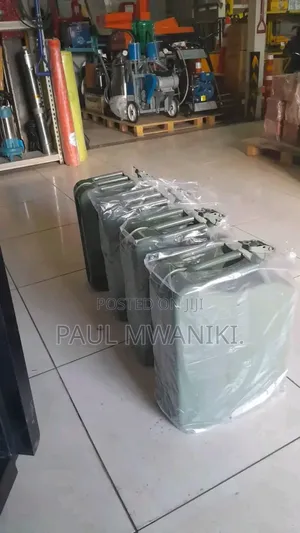 Metallic Steel Fuel Jerrycan