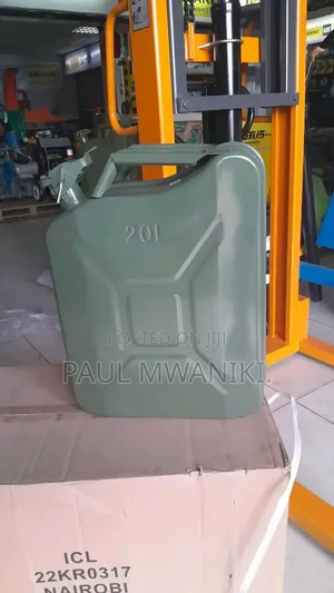 Metallic Steel Fuel Jerrycan