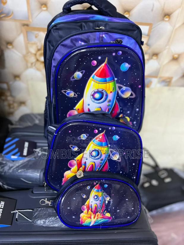 3 in 1 --School --Bags at KSH 1600 With Insulated Lunch Bag
