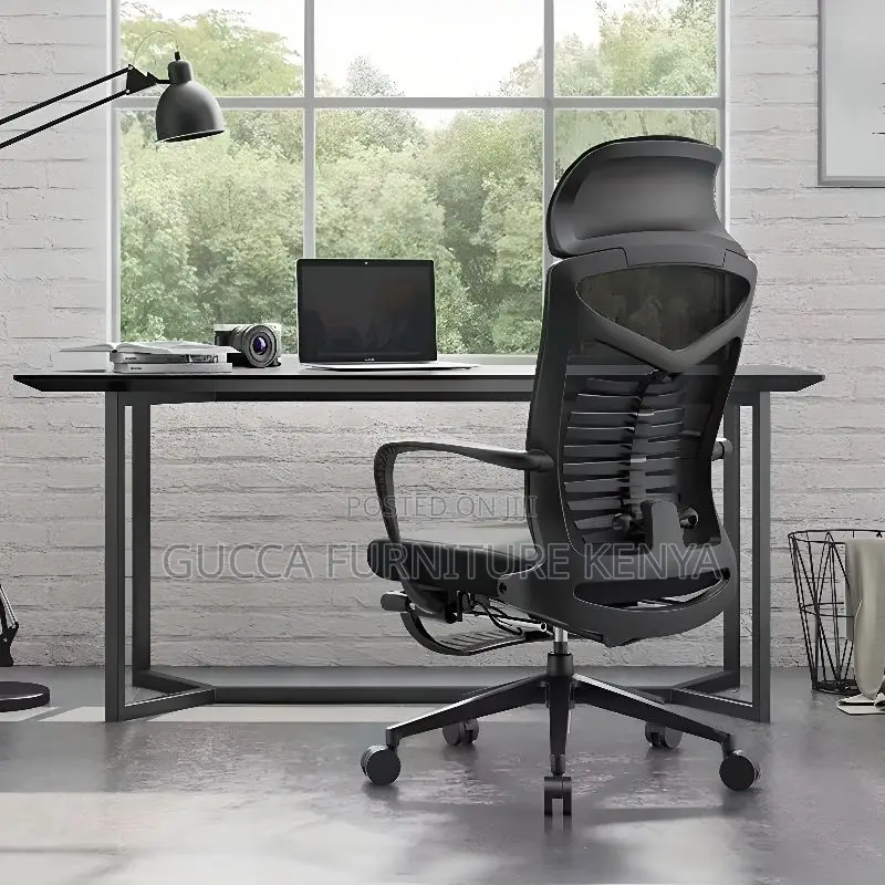 Office Chairs: Ergonomic Swivel Mesh Upholstered Task Chair