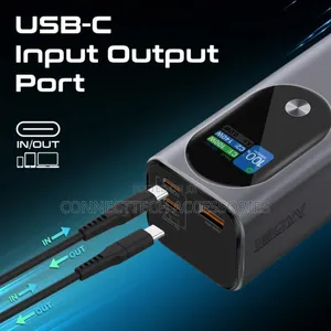 Promate Ultra-compact 160W Multi-port PD 3.1 Power Bank