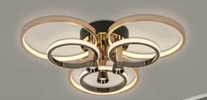 Fancy Led Ceiling Light Style Ring Round Ceiling Lamp Home