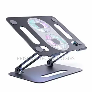 Portable Adjustable Laptop Stand With 2 Cooling Fan