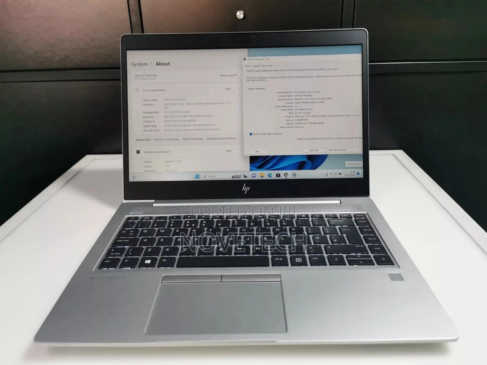 Laptop HP EliteBook 745 G6 8GB AMD Ryzen 5 SSD 256GB