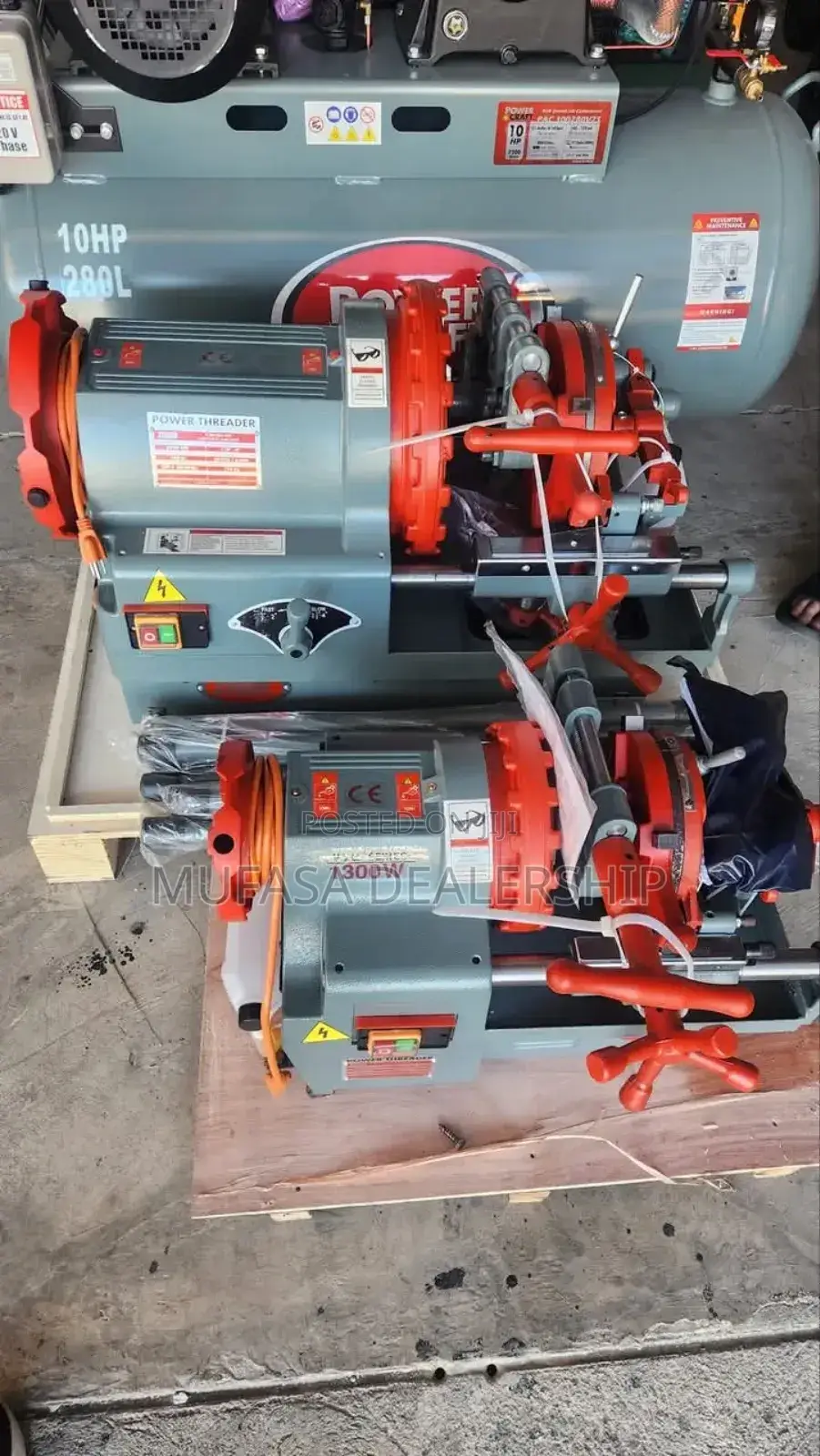 Heavy Duty Pipe Threader Machine