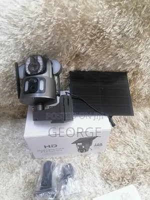 ARRIVED*4G 6MP Ubox Dual Lens Dual Solar PTZ Camera