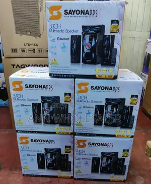*Sayona Woofer 3.1 12000W Speaker Sysytem