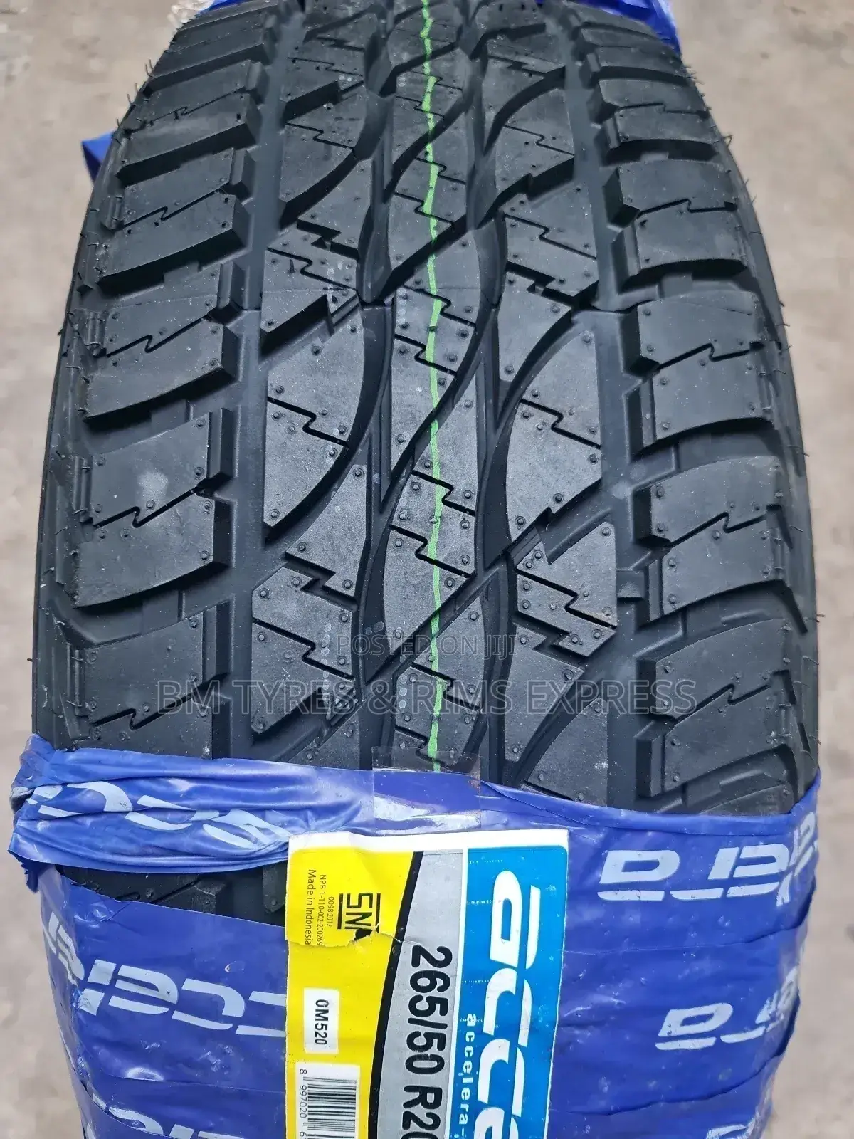 265 /50 R20 Accelera TYRES (New Technology)
