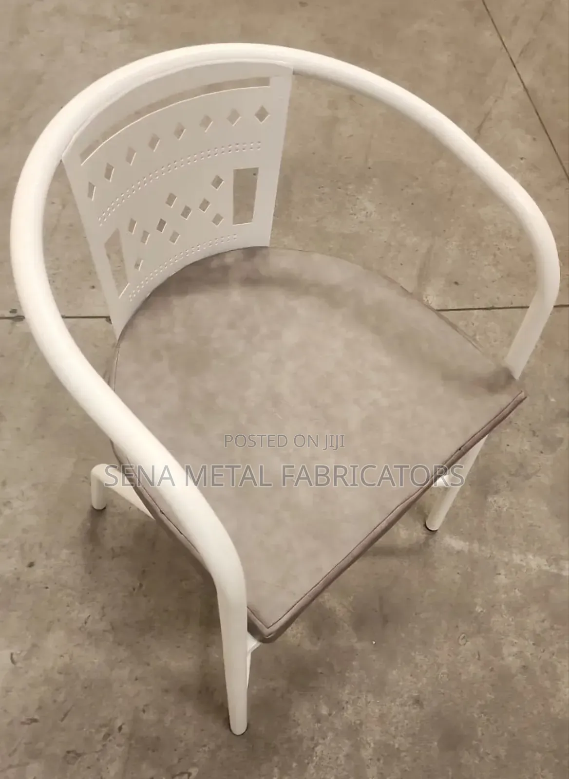 Colourful Restaurant Chairs With Powder-Coating Finish.