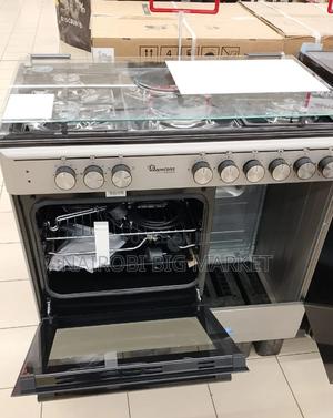 Rampton 60 by 90 4+2 Standing Cooker With Gas Compartment - main view