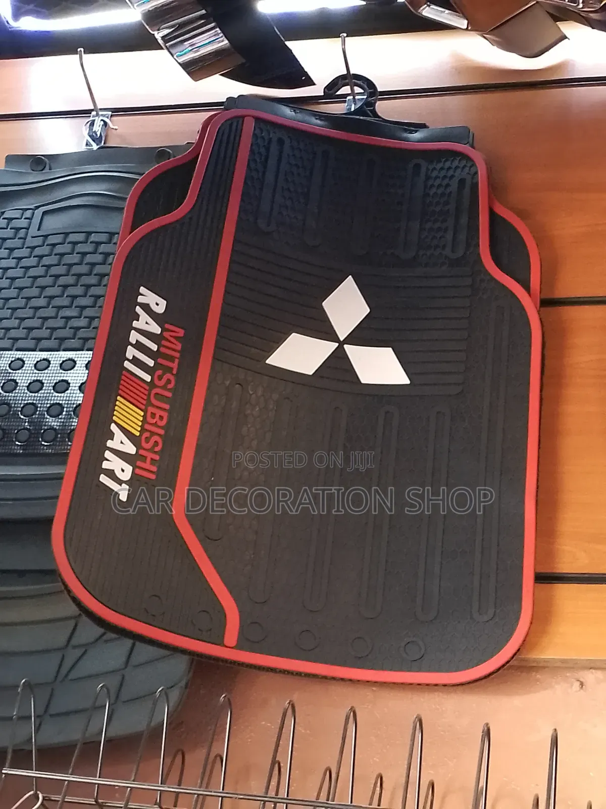 Mistubishi Mats With White Logo