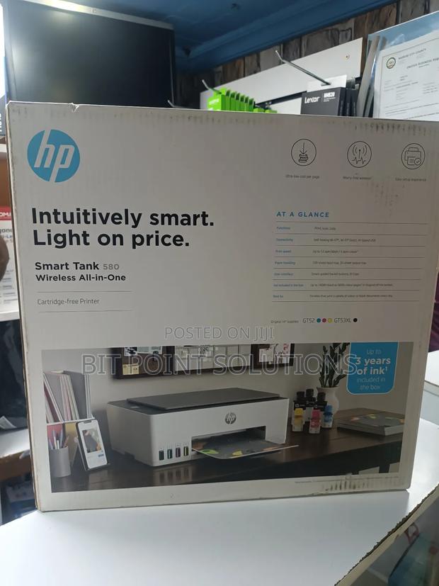 Hp Smart Tank 580/ Hp Inkjet Printer 580 - main view
