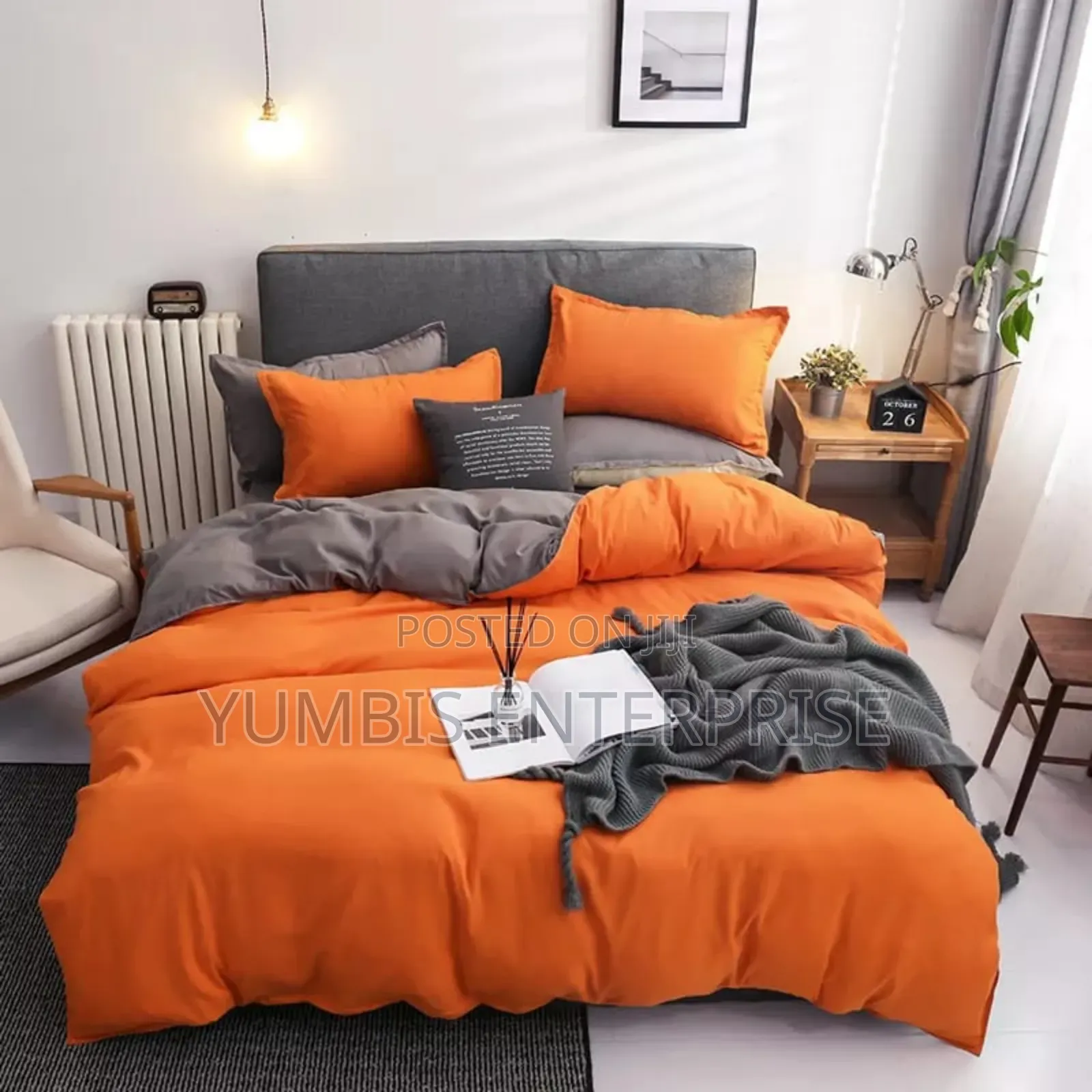 Two Sided 4 in 1 Duvet Covers Sets Sizes 6 by 6 at 2500 KSH