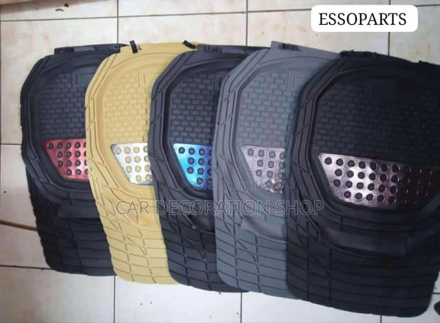 Car Carpet Mats in Baije,Black,Red,Blue 5pc Set