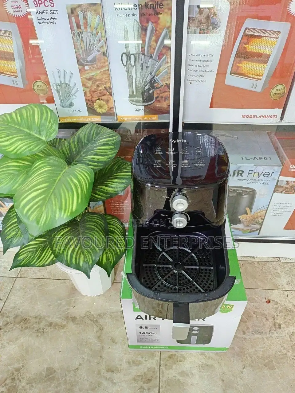 Syinix Air Fryer 5.5litres