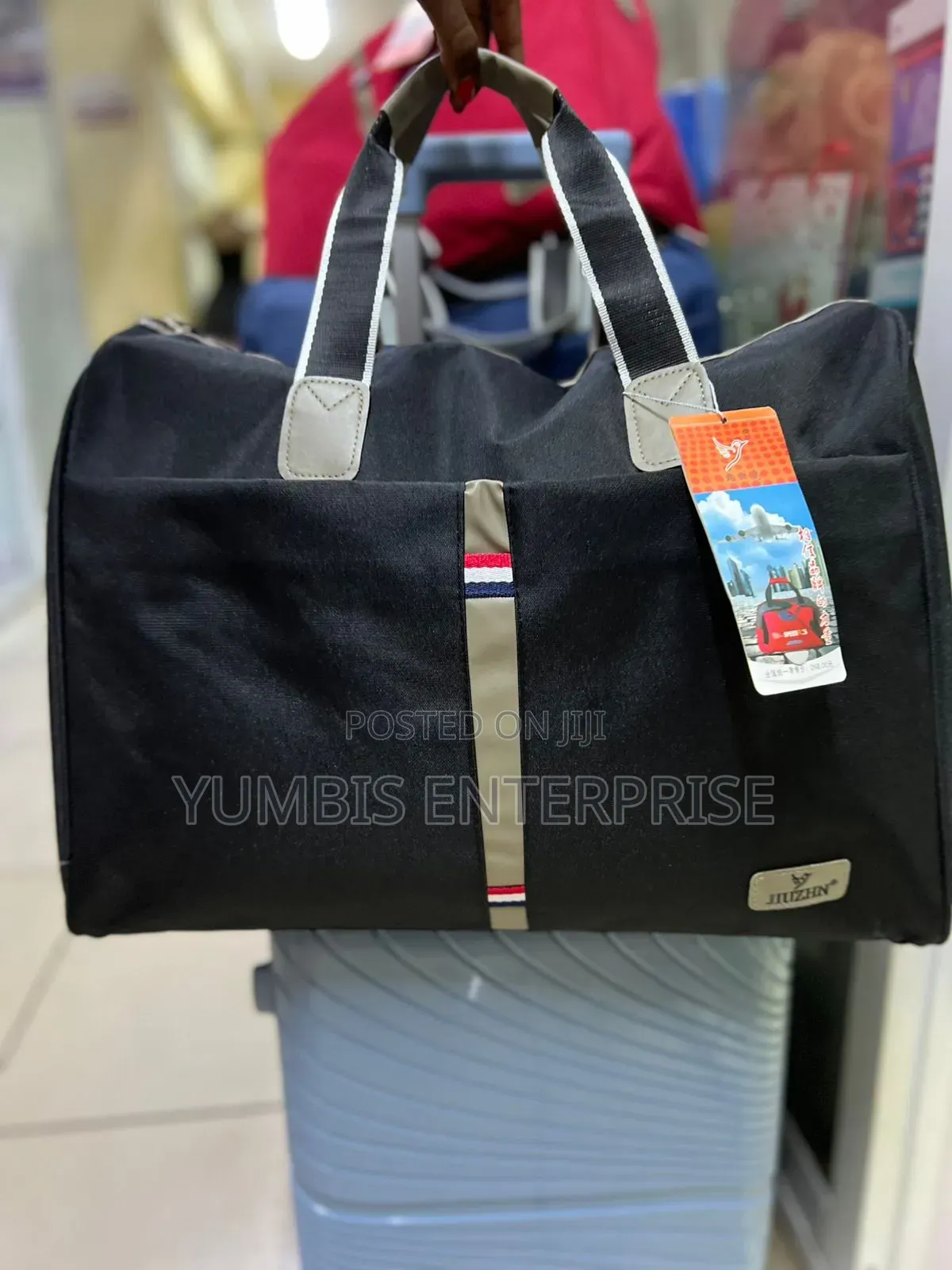 Black Navy Blue Fashion Design Travel -Duffle/Bags