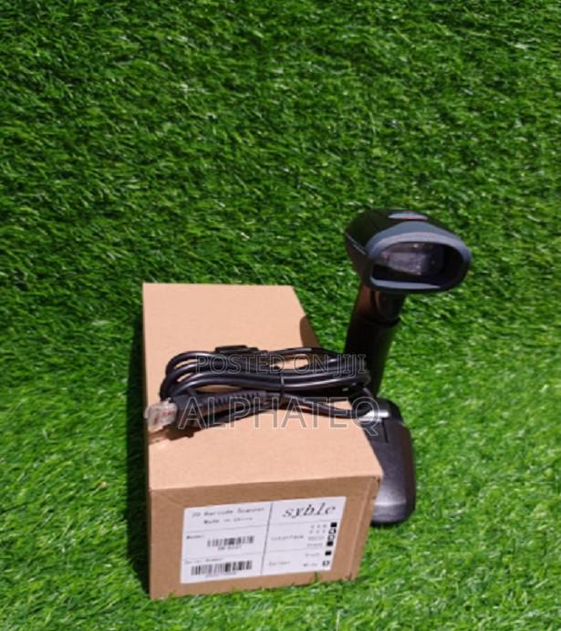 Syble Wired Laser Handheld Barcode Scanner Wit Stand Support - main view