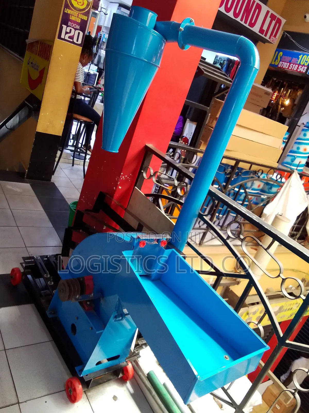 Posho Mill Complete With 5.5 Hp Single Phase Electric Motor