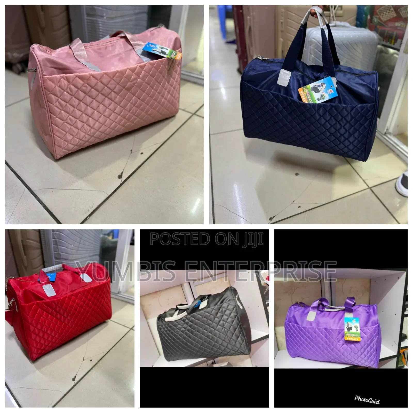 Quilted Emery Rose -Travel ( Bags