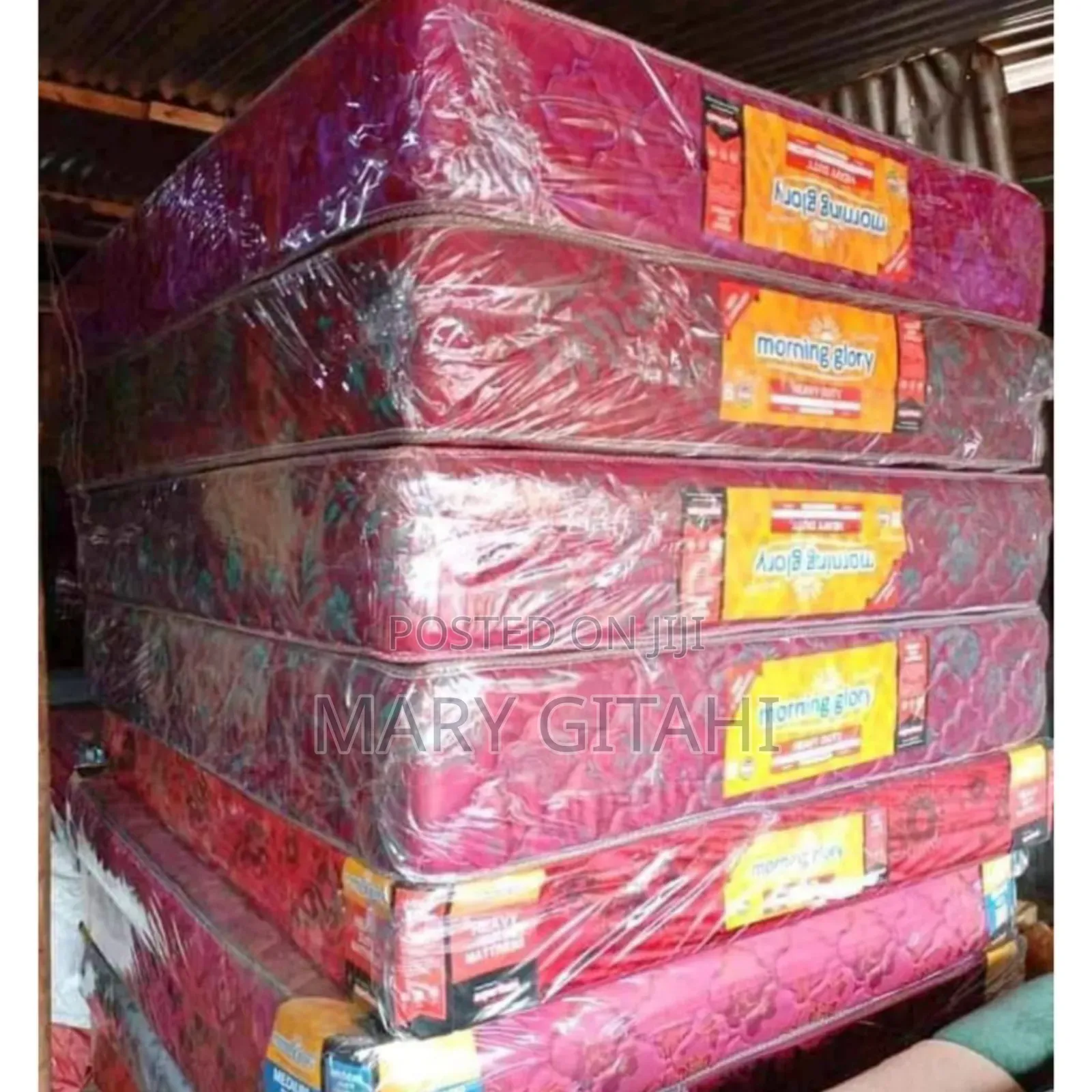 4 1⁄2*6medium Density Plain Mattress 8 Inches